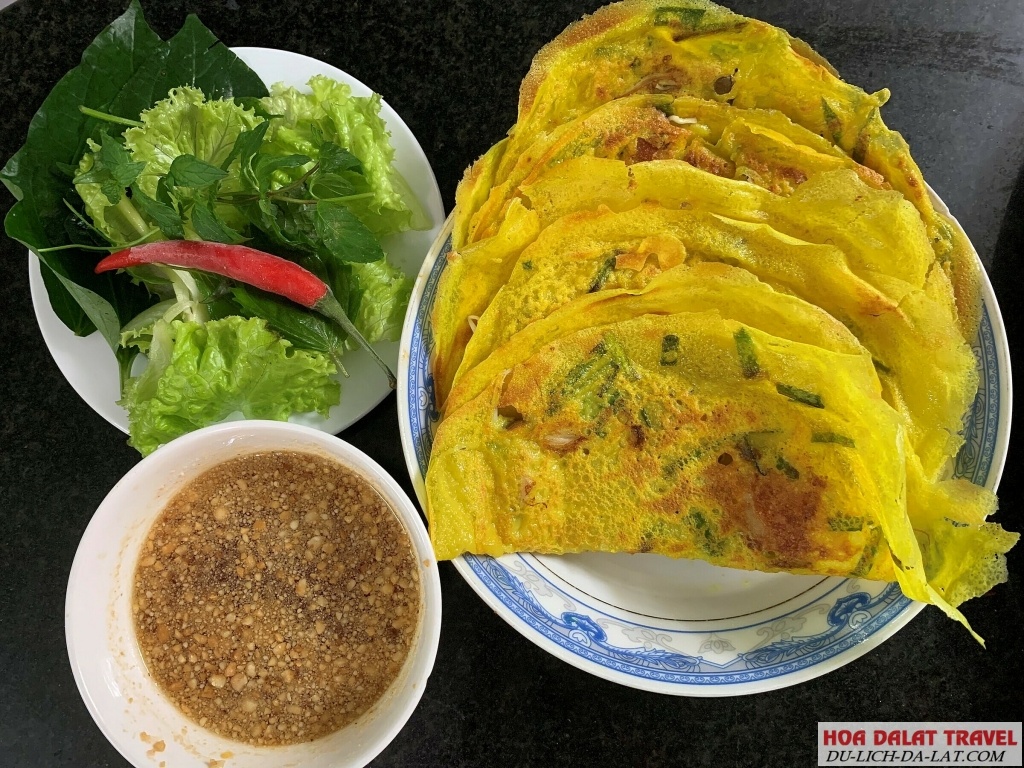 Top những quán bánh xèo Đà Lạt ngon nổi tiếng