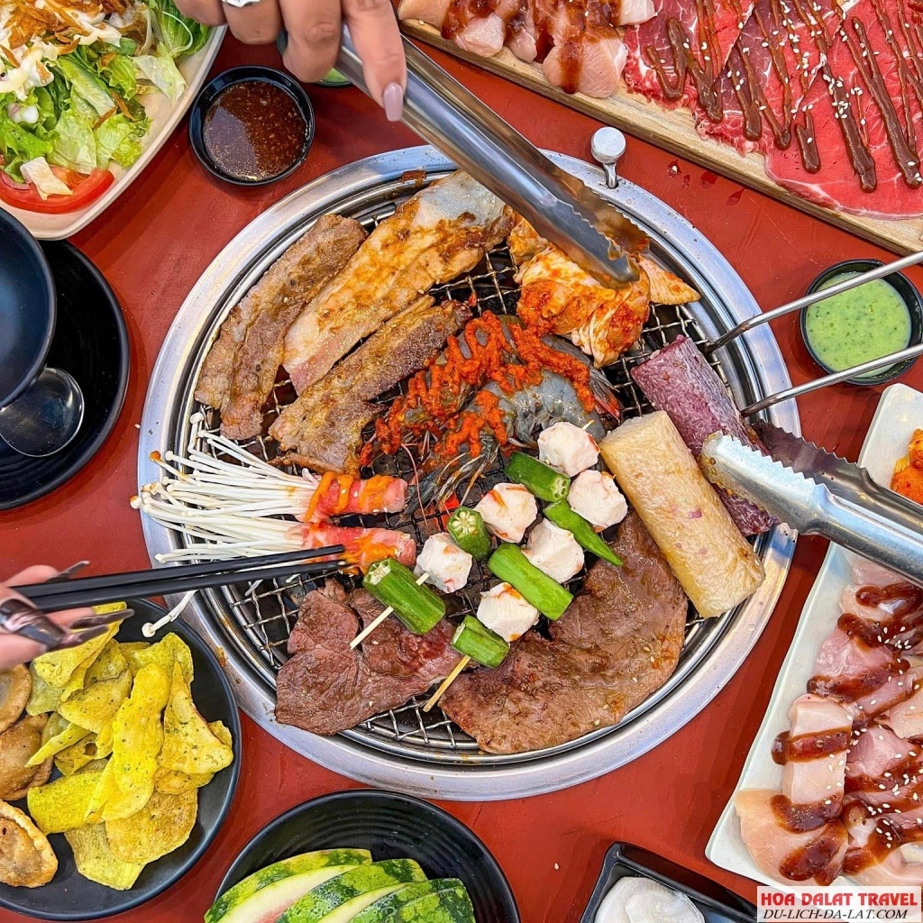 Cút Kít BBQ & Beer Buffet Đà Lạt - địa điểm ăn uống Đà Lạt ngon