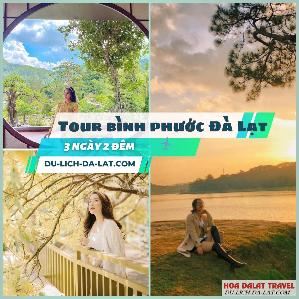 Bảng giá tour Đồng Xoài Bình Phước - Đà Lạt
