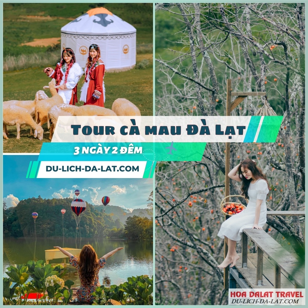 Đặt ngay Tour Cà Mau Đà Lạt của Hoa Dalat Travel