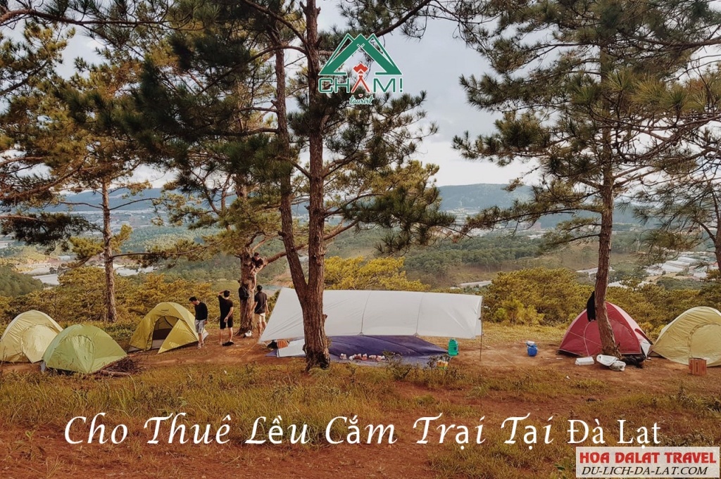 Địa điểm cho thuê lều cắm trại tại Đà Lạt