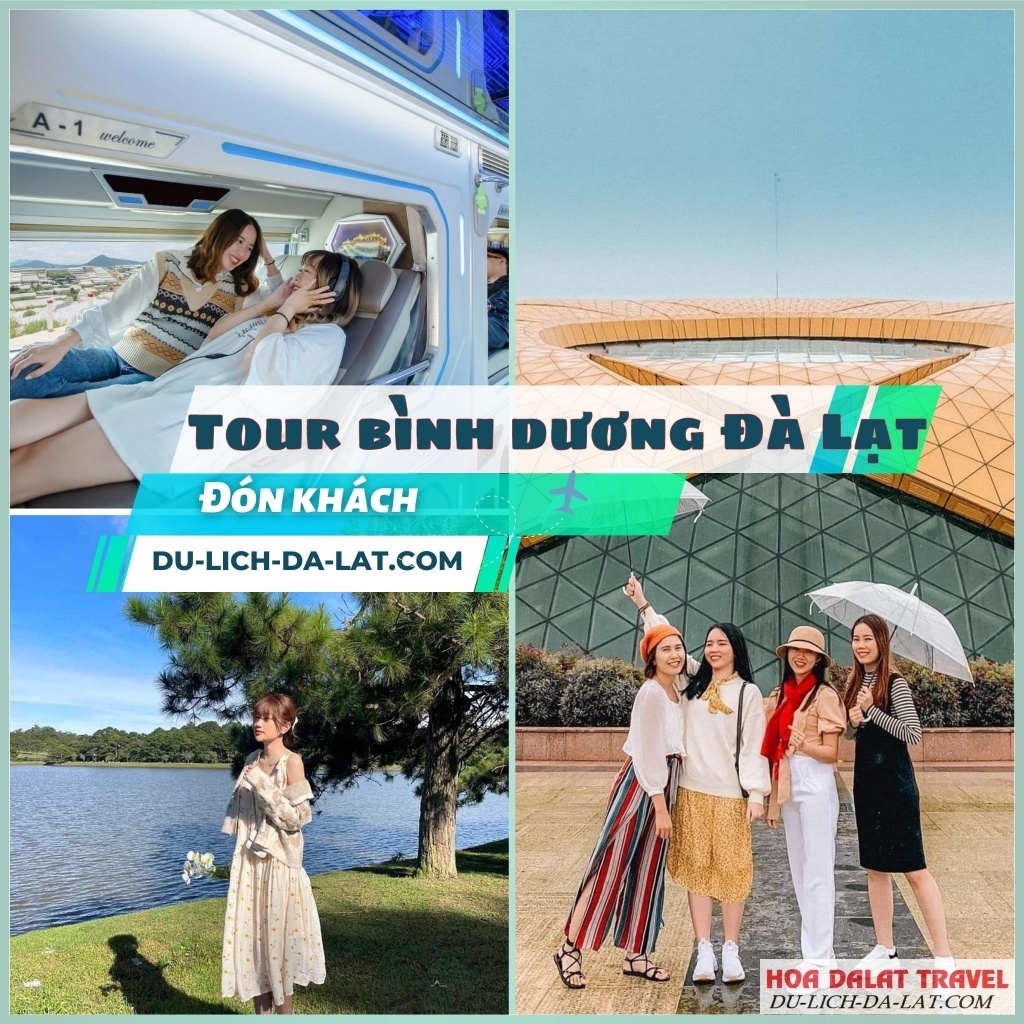 Đón khách từ Bình Dương lên Đà Lạt
