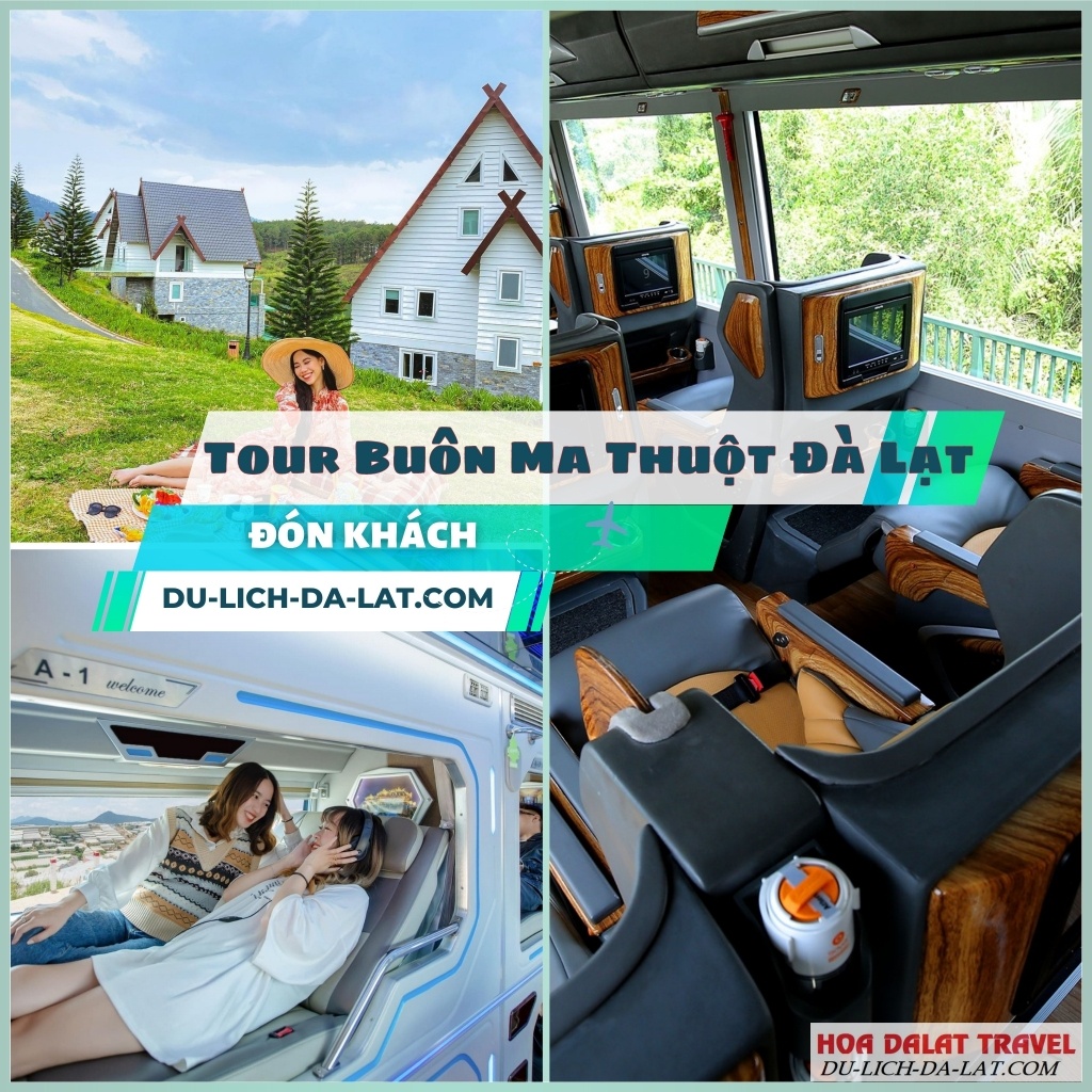 Đón khách từ Buôn Ma Thuột lên Đà Lạt