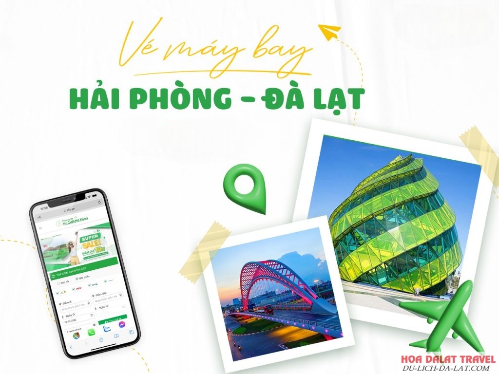 Săn vé từ Hải Phòng-Vinh đi Đà Lạt