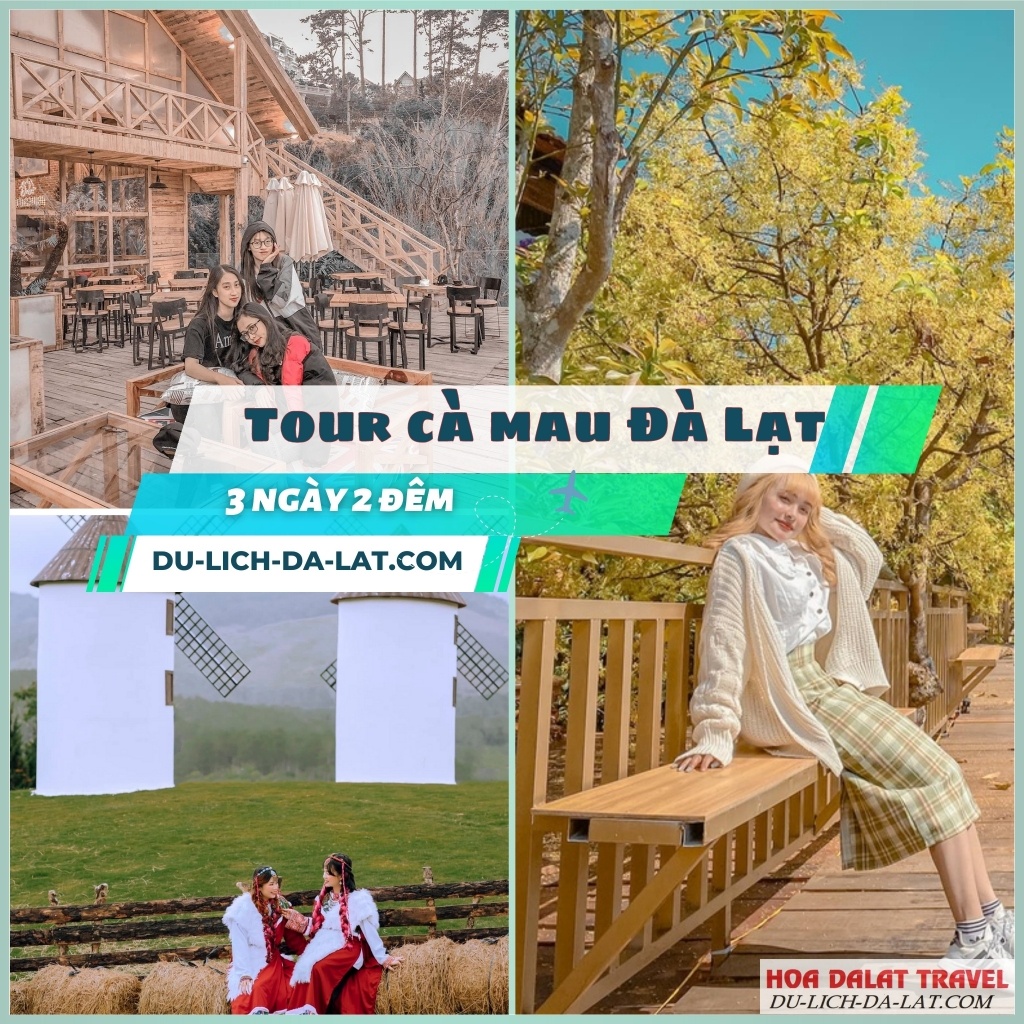 Thông tin tour du lịch Cà Mau Đà Lạt