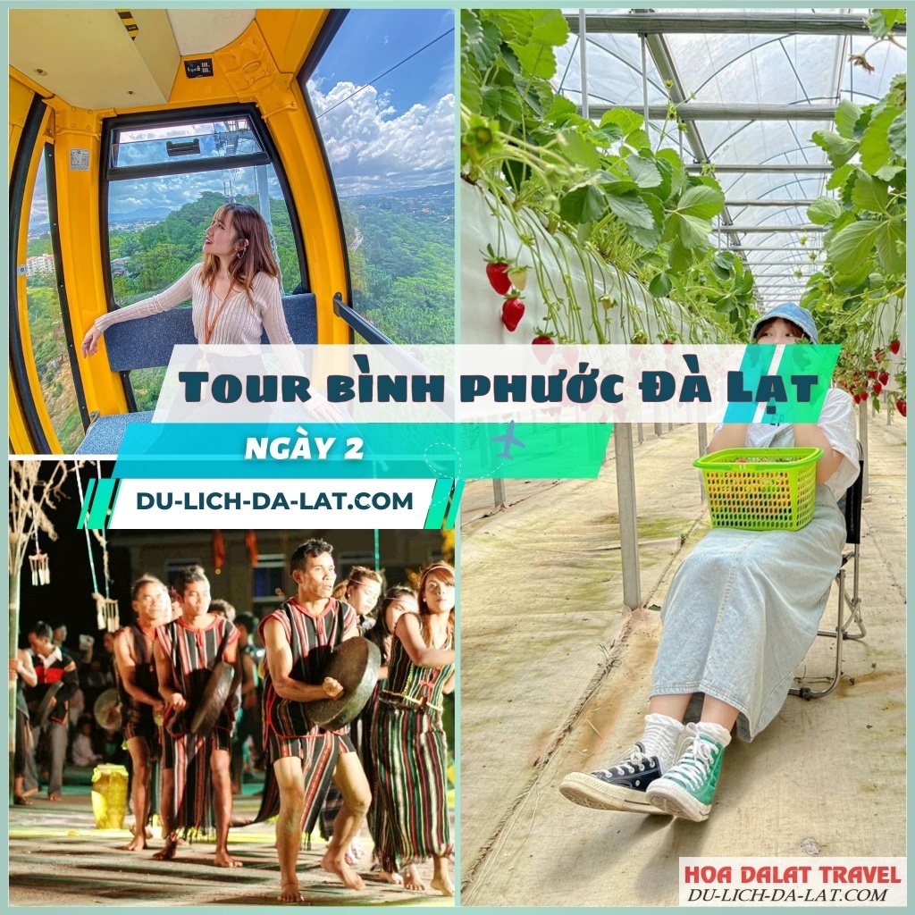 Tour Bình Phước Đà Lạt ngày 2