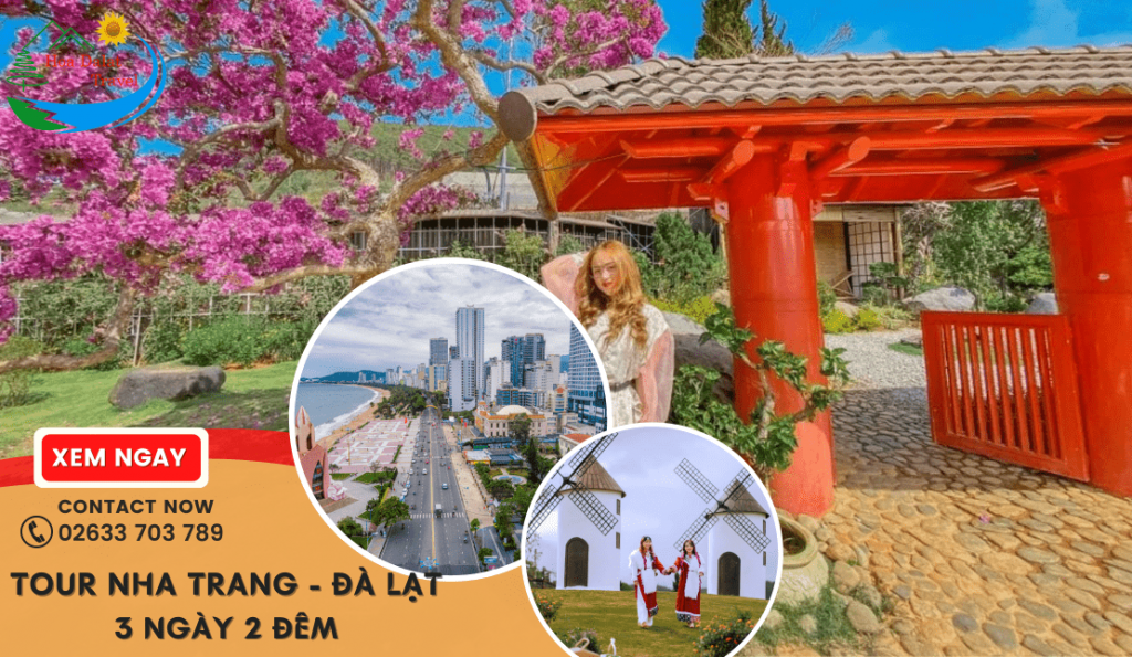Tour Nha Trang Đà Lạt 3 ngày 2 đêm