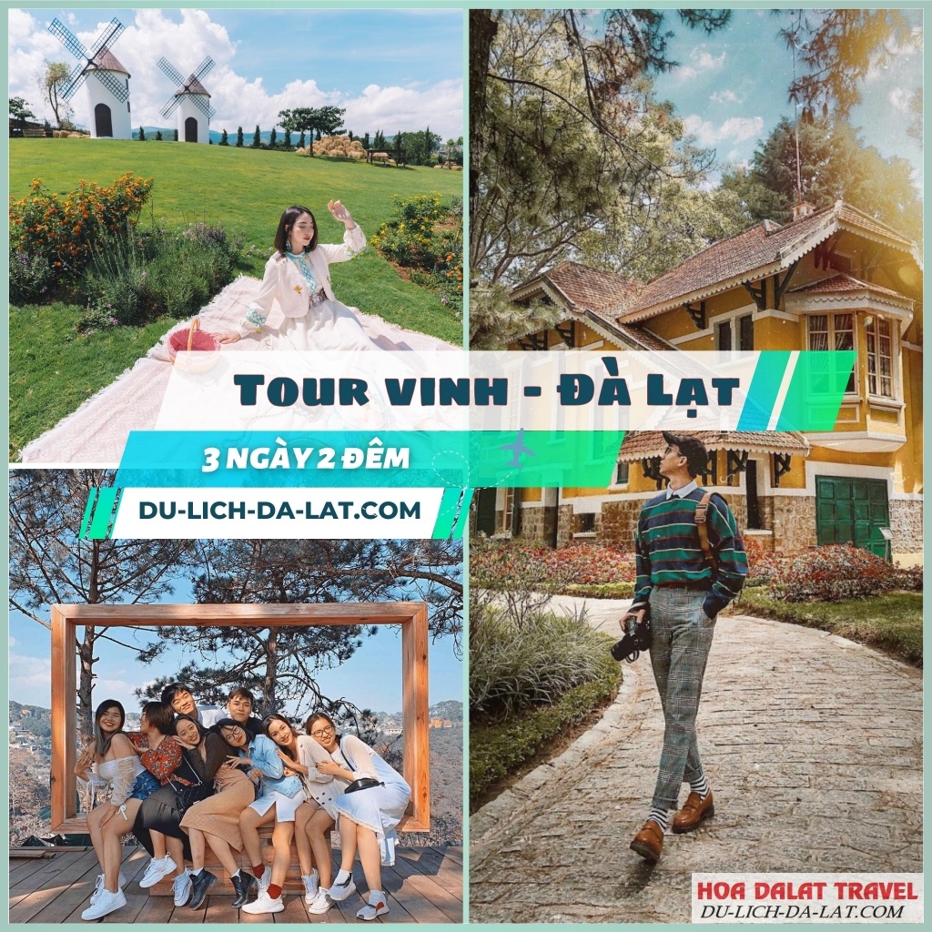 Tour Vinh Đà Lạt giá rẻ hấp dẫn