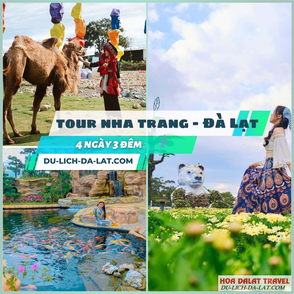 Điểm nổi bật của tour Nha Trang Đà Lạt 4N3Đ
