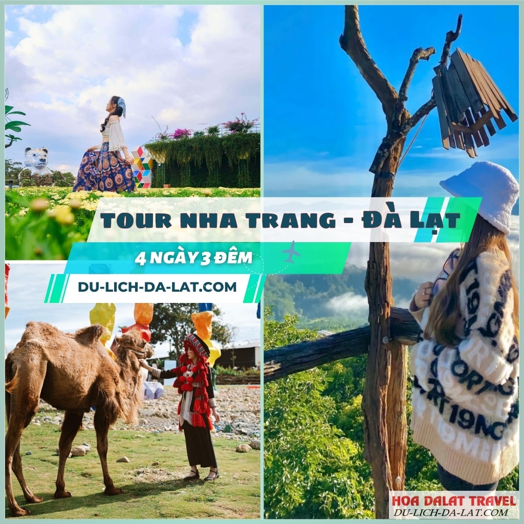Giá tour Nha Trang Đà Lạt 4N3Đ cực hấp dẫn