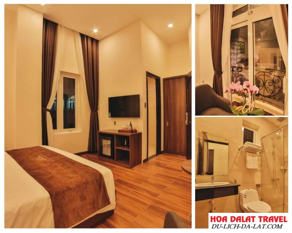 Paradise Villa Đà Lạt được thiết kế theo phong cách mang đậm cảm hứng kiến trúc
