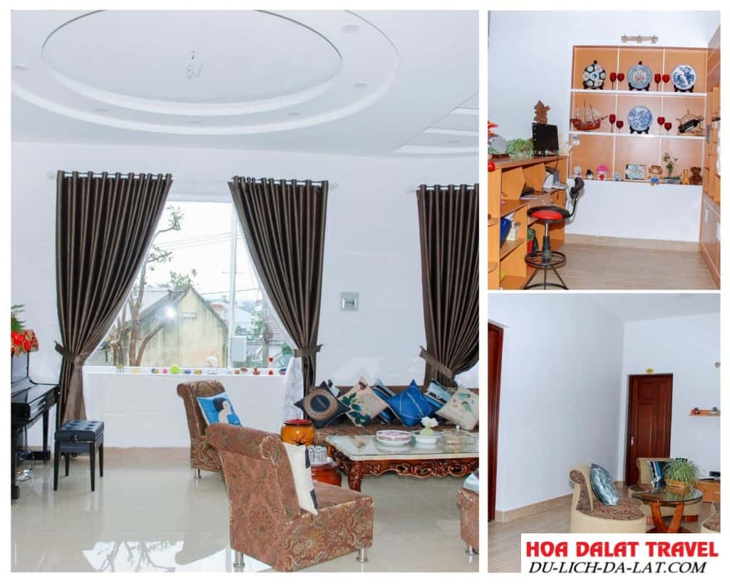 hệ thống phòng nghỉ gồm 5 phòng ngủ