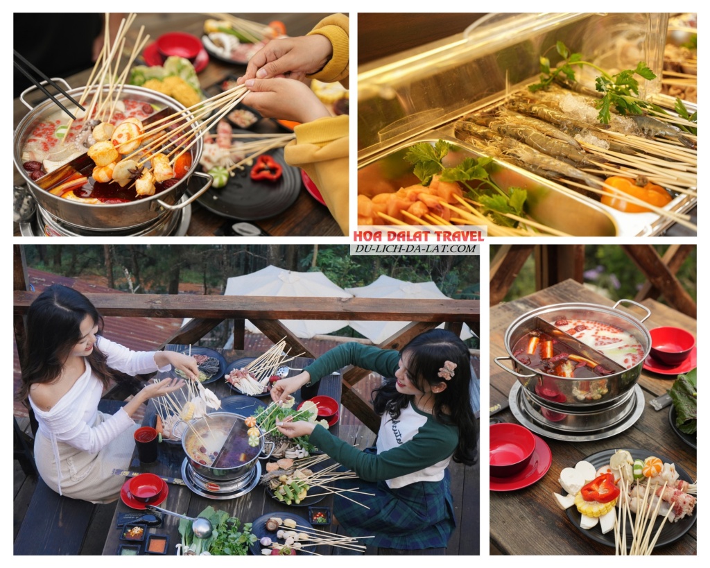 Buffet nướng lẩu - LẠC CHÍU Đà Lạt