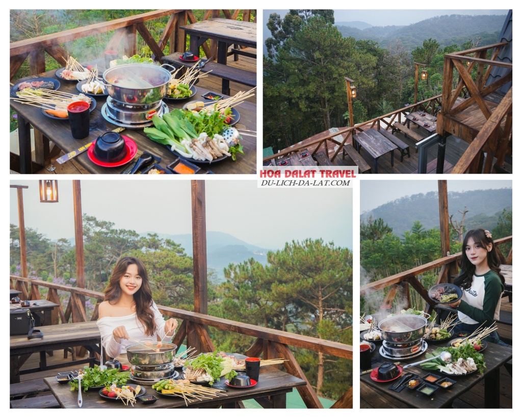 Buffet nướng lẩu - LẠC CHÍU với view cực chill