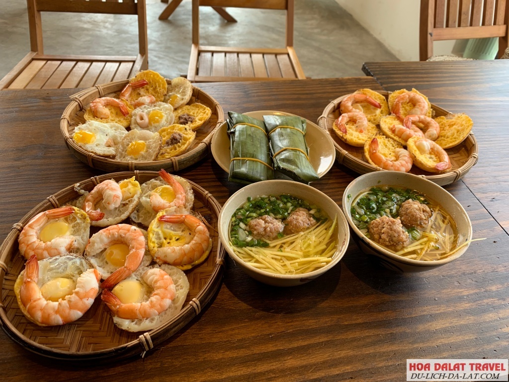 Menu đồ ăn vặt ở Bếp