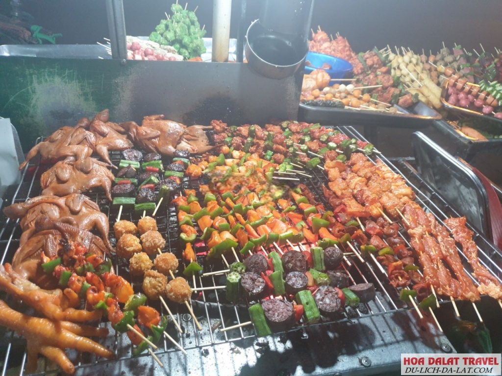 Xiên Nướng Cô Hương ở Thành Phố Đà Lạt