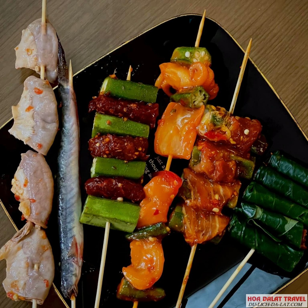 Xiên que Á Ù Đà Lạt