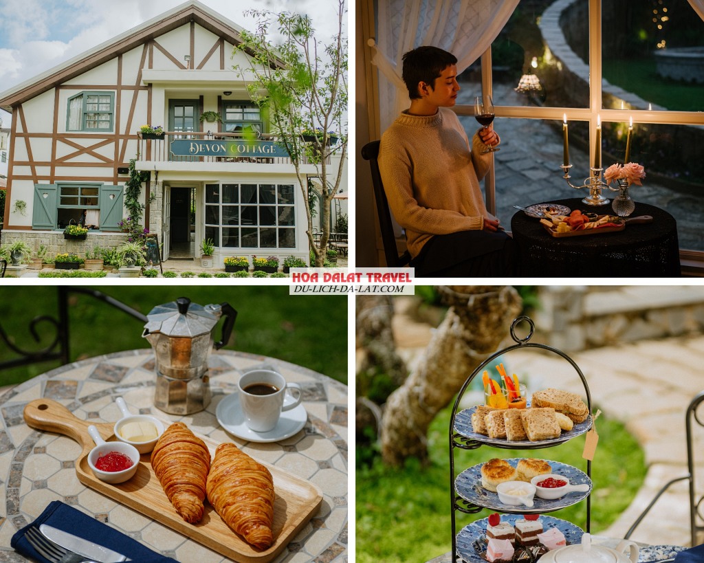 Devon phục vụ với menu khá phong phú