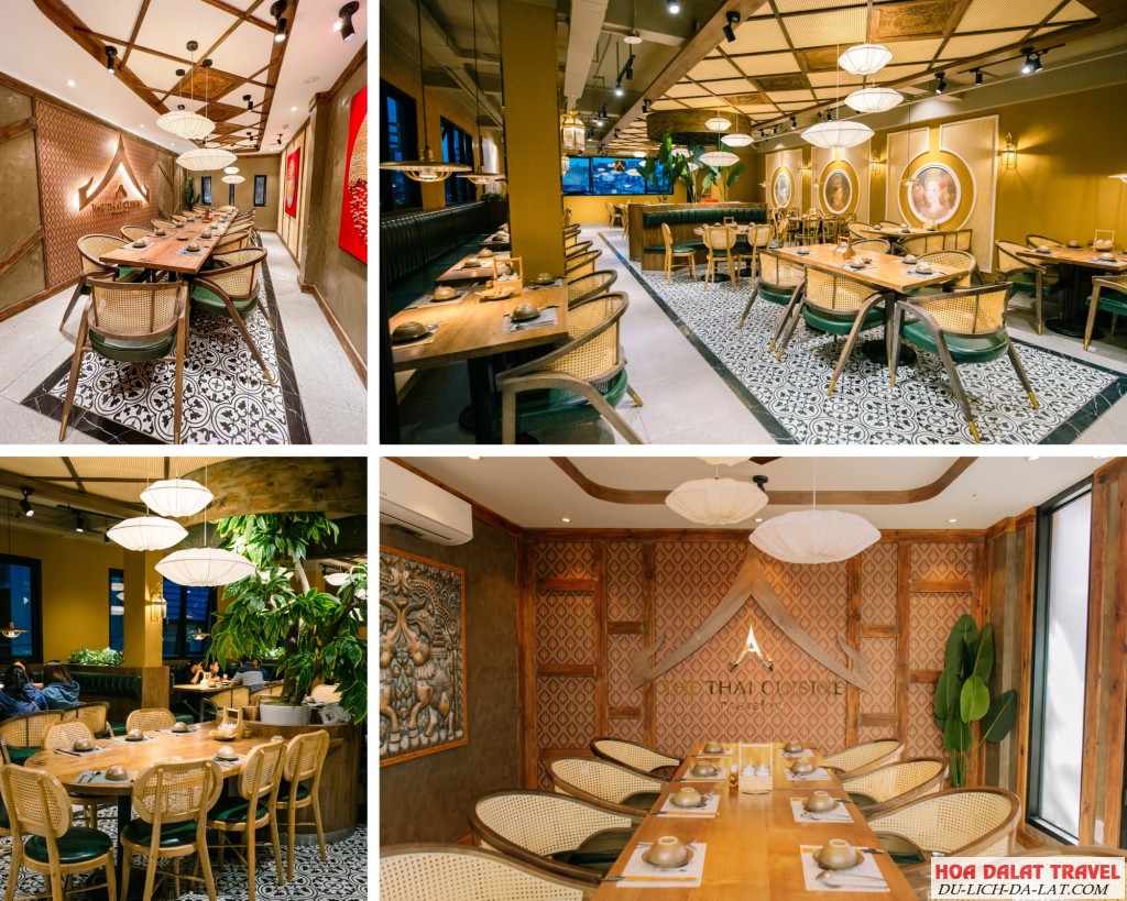 Không gian The Thai Cuisine Đà Lạt