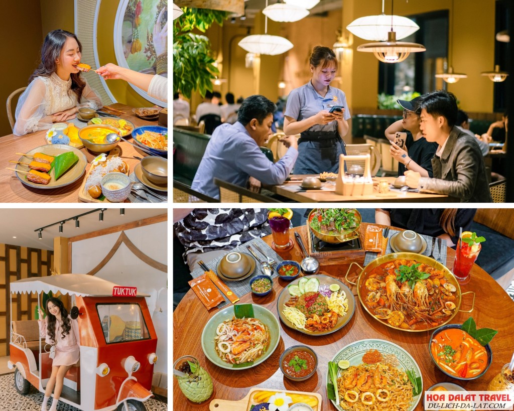 Tận hưởng hương vị Thái Lan độc đáo và trải nghiệm dịch vụ chuyên nghiệp