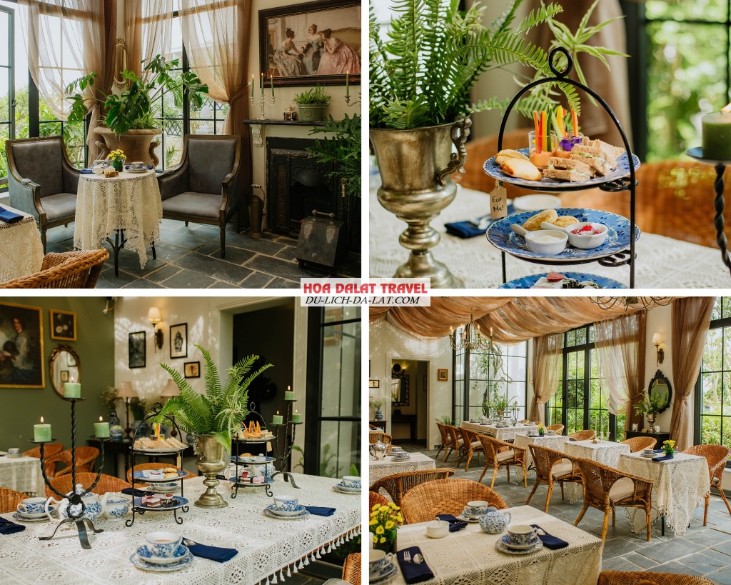 Tiệm Trà Devon Đà Lạt