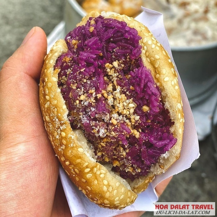 Xôi bánh tiêu - Chợ Đà Lạt