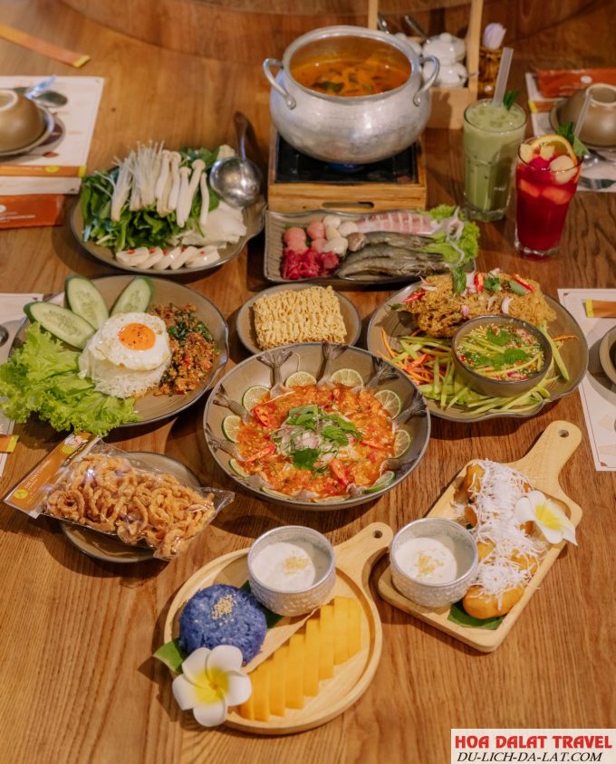 Các món ăn đặc sắc chỉ có tại The Thai Cuisine