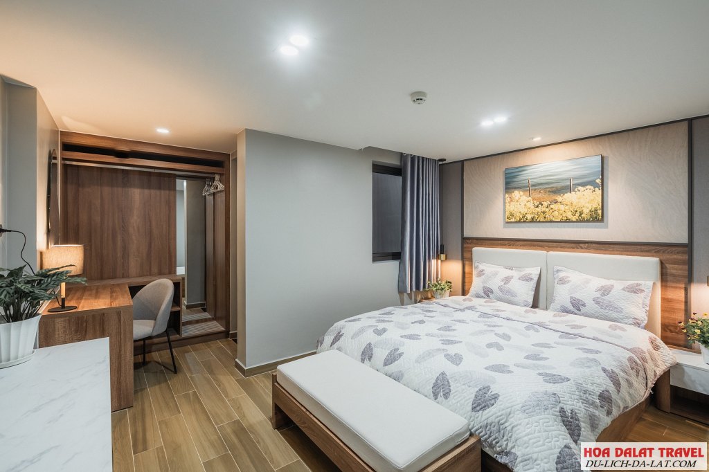 Hệ thống phòng nghỉ sang trọng, hiện đại Thảo Nguyên House