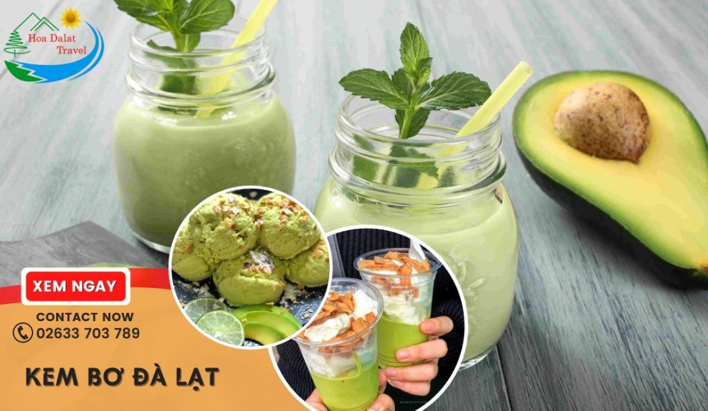 Kem bơ Đà Lạt