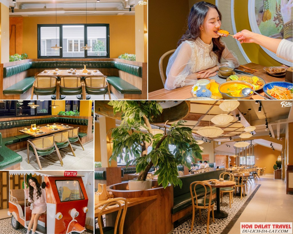 Không gian của The Thai Cuisine rộng rãi và thoải mái