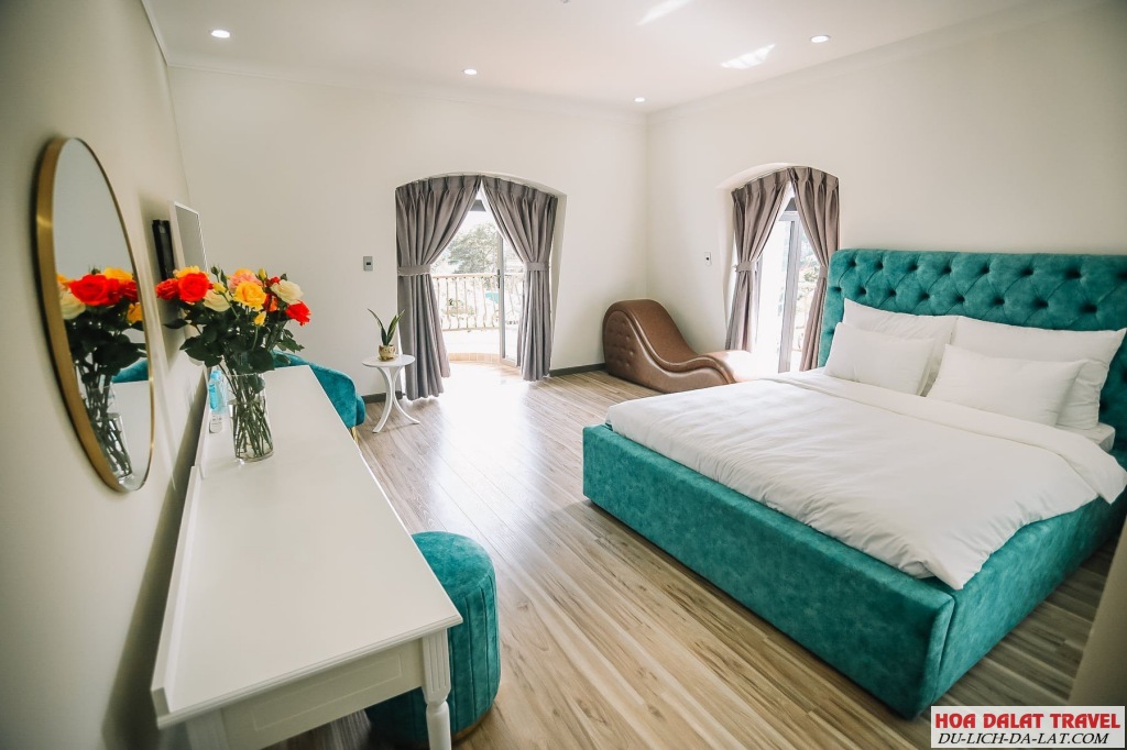 Không gian phòng tại Memory inn Dalat