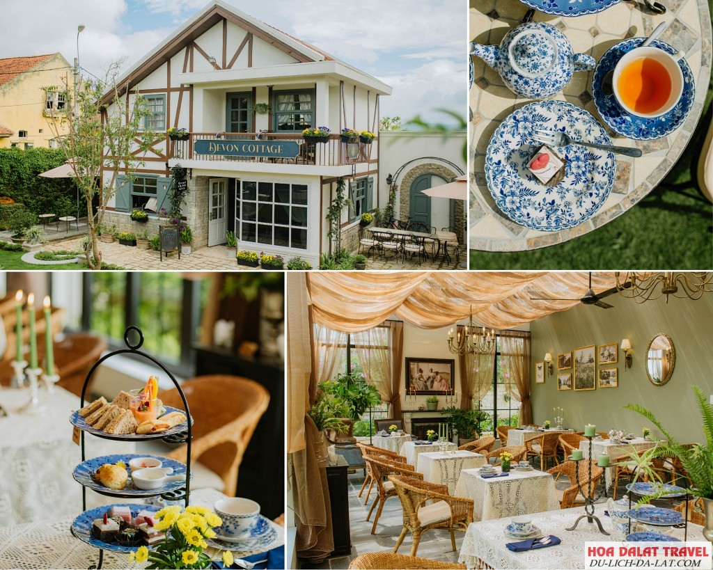 Tiệm Trà Devon Đà Lạt