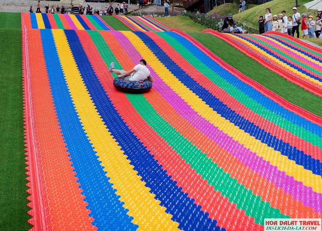 Trò chơi trượt phao khô Air Slide