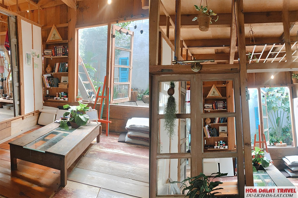 Wabi Sabi Cafe Đà Lạt - tiệm trà vintage Đà Lạt được yêu thích