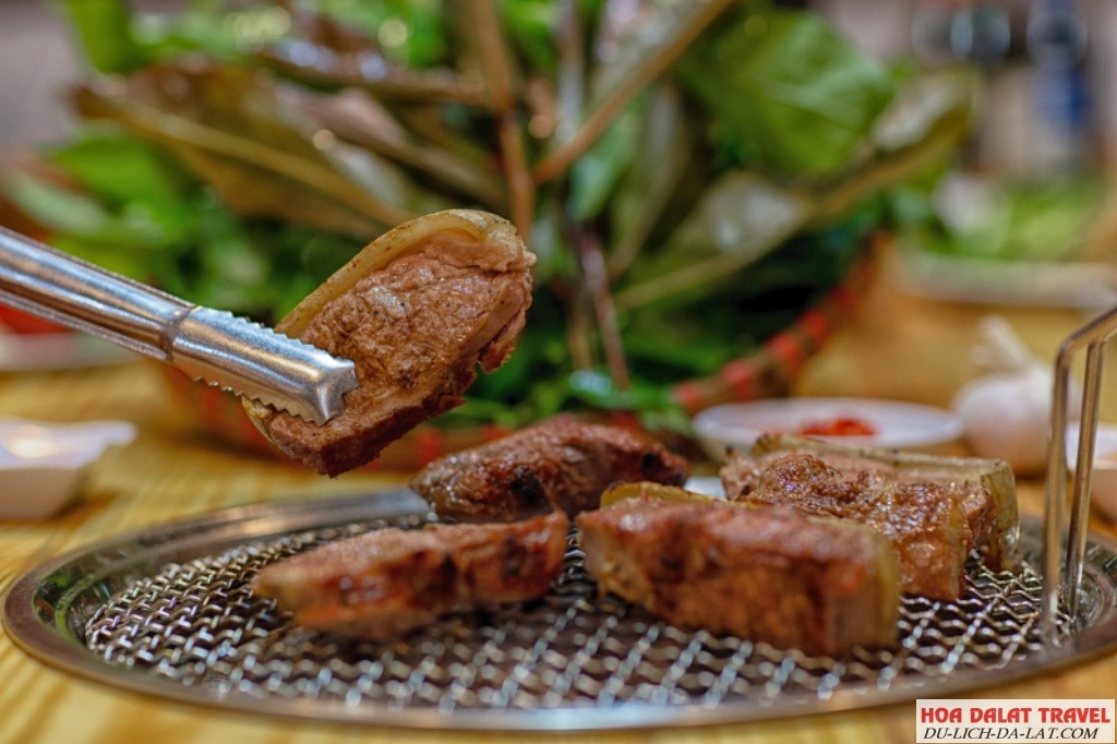 địa điểm ăn uống Đà Lạt nướng và lẩu