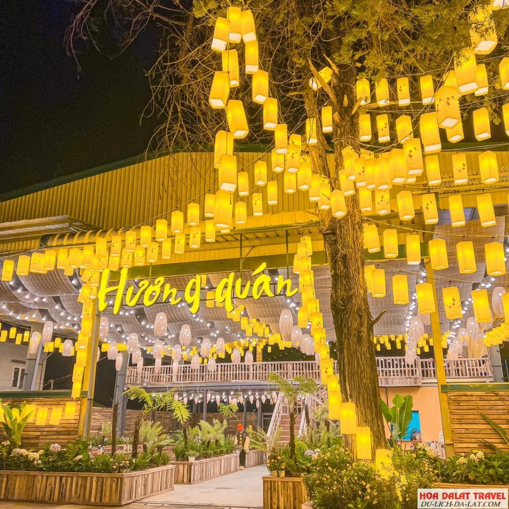 địa điểm ăn uống Đà Lạt view thành phố