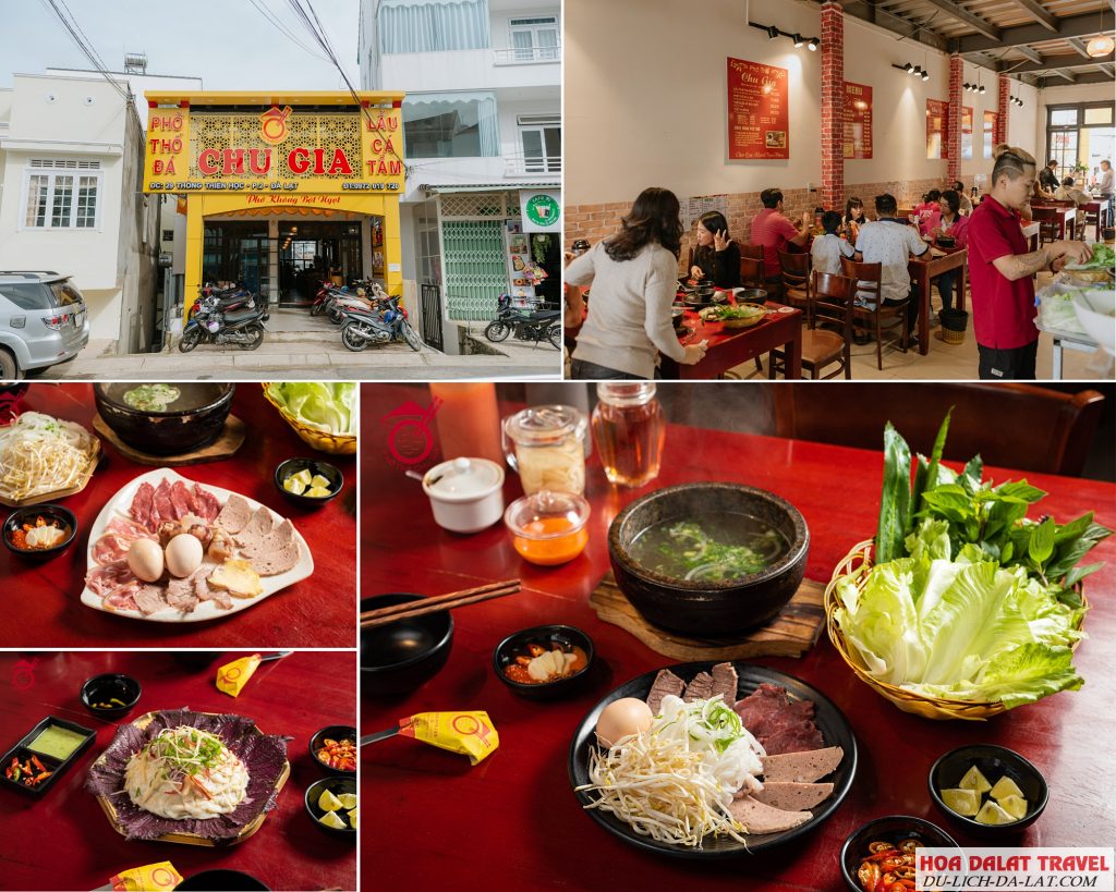 Phở Thố Chu Gia tại Đà Lạt
