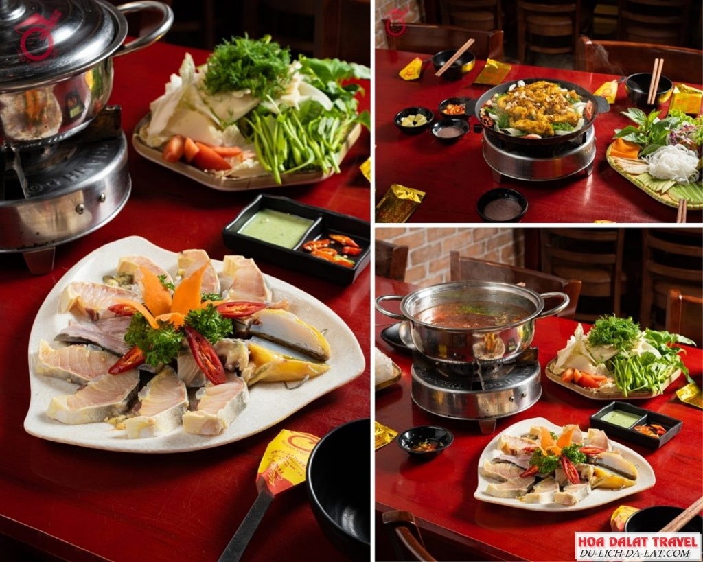 Phở Thố Chu Gia với các món ngon Đà Lạt khác