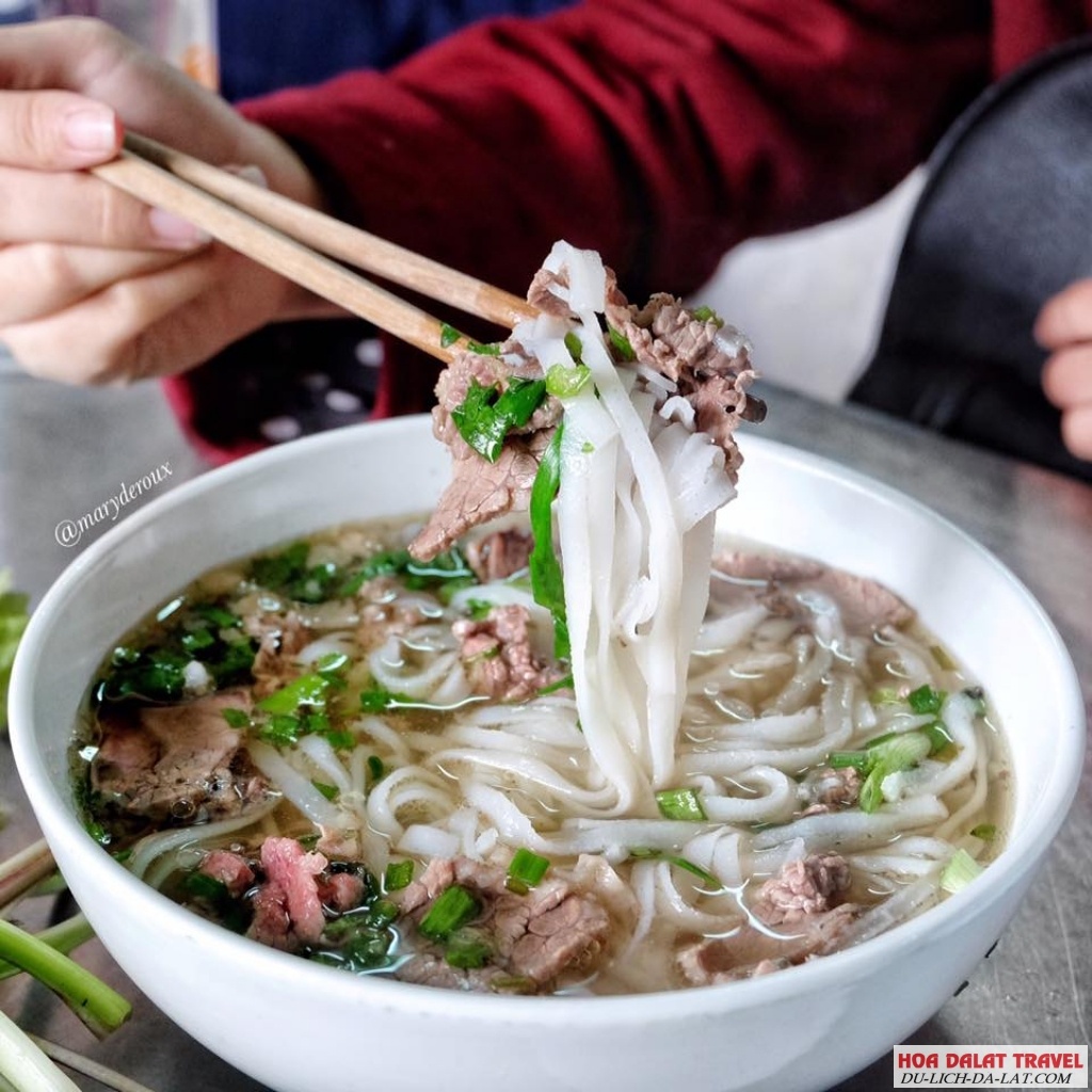 Phở Uyên Đà Lạt ngon lạ lùng