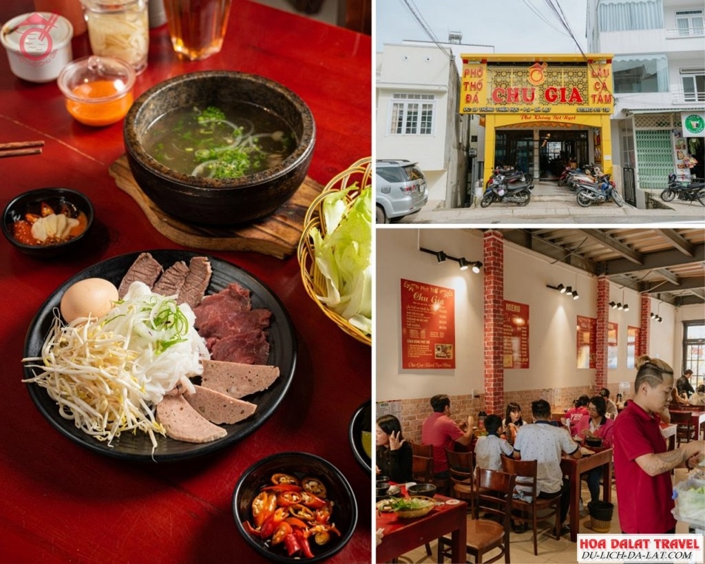 Phở thố Chu Gia Đà Lạt