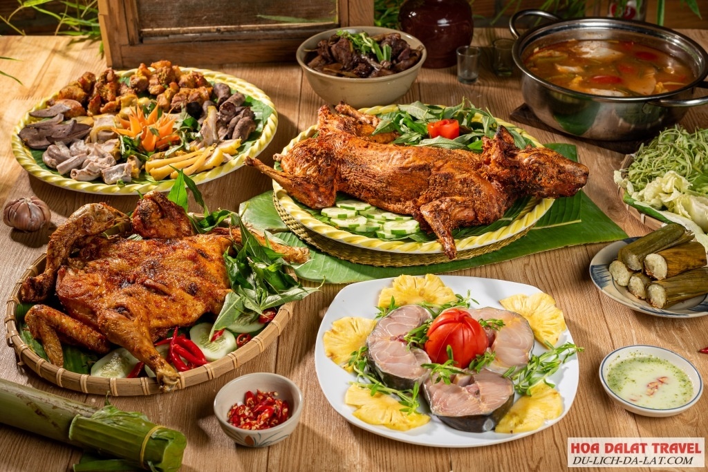Nhà hàng Nam Anh Phát Đà Lạt nổi tiếng với đa dạng các món ăn ngon