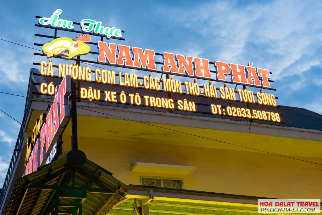 Nhà hàng Nam Anh Phát – Ẩm Thực Tây Nguyên ngon khó cưỡng