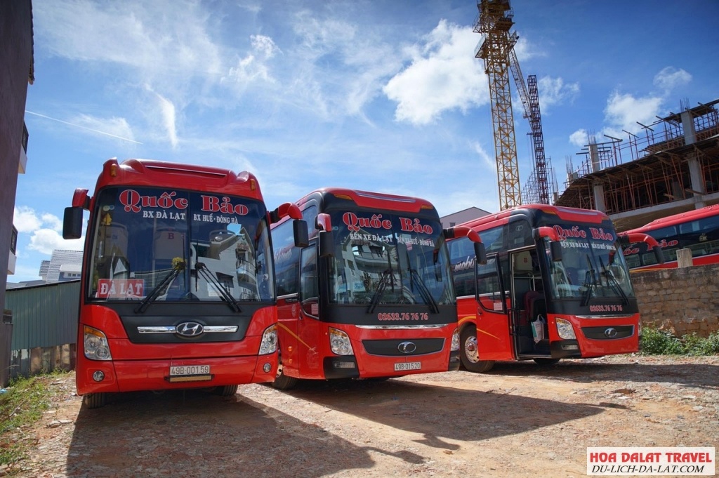 Nhà xe Quốc Bảo đi Đà Lạt từ Phú Yên
