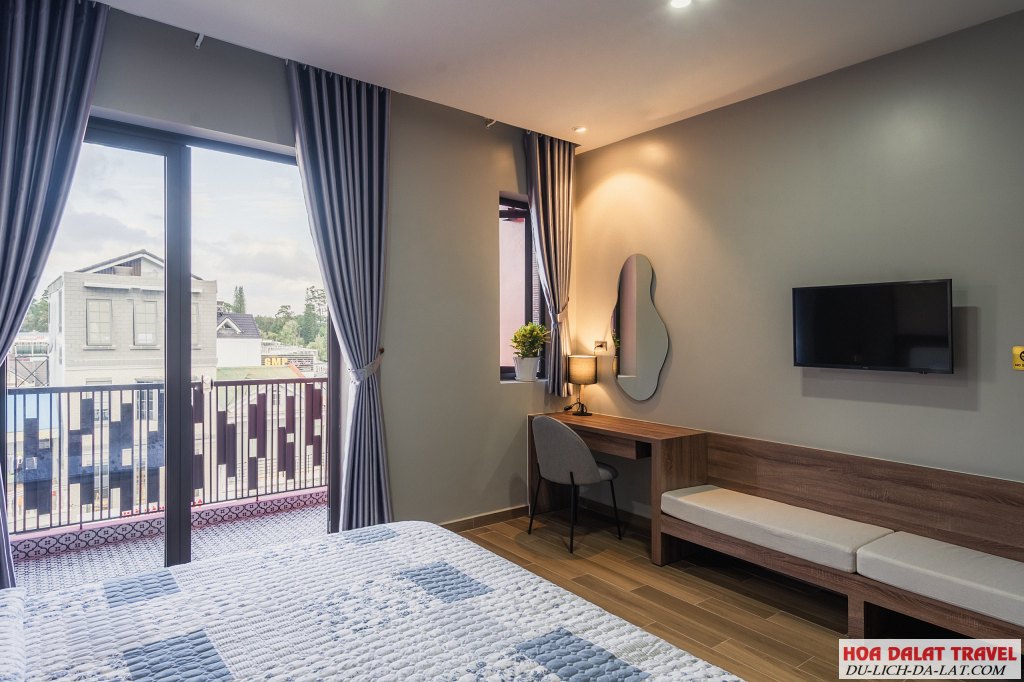 Thảo Nguyên House với view đẹp, thoáng đãng