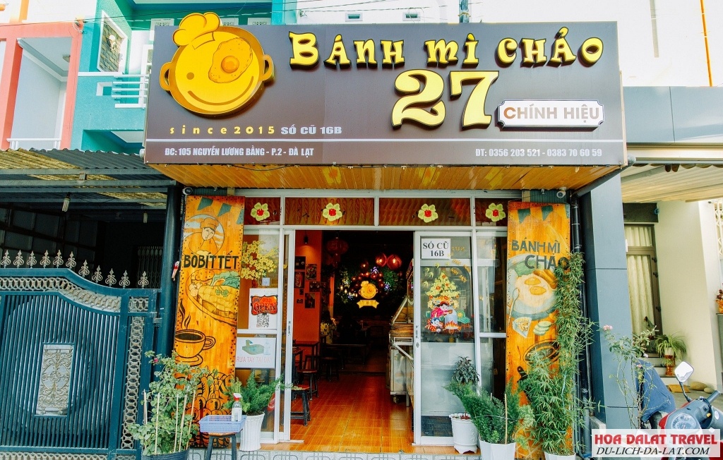 Bánh mì chảo 27 Đà Lạt