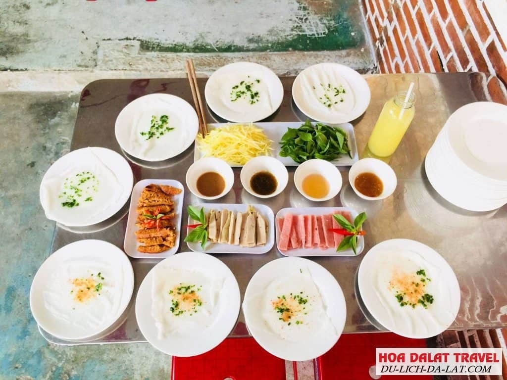 Bánh ướt chồng Đà Lạt