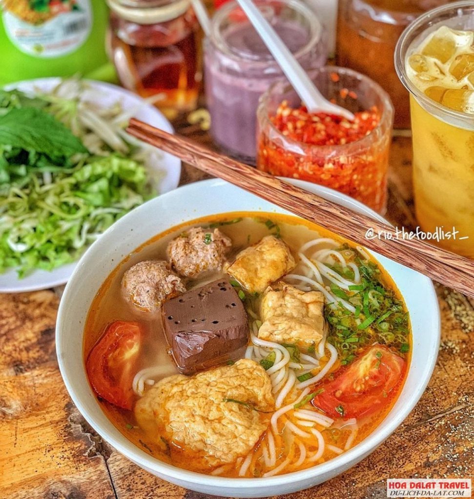 Bún riêu Đà Lạt ngon