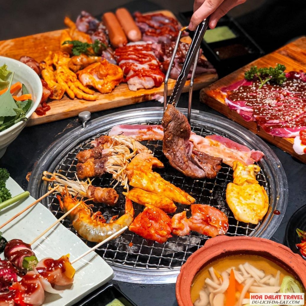 Các món nướng, BBQ Đà Lạt