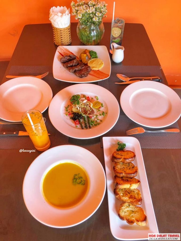 Carrot Restaurant- món ăn