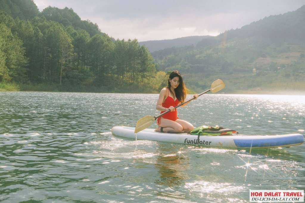 Chèo thuyền KAYAK - SUP Đà Lạt